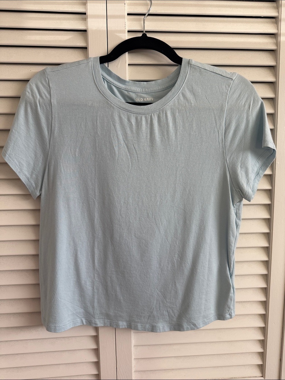 Old Navy Light Blue Short Sleeve Crewneck Tee